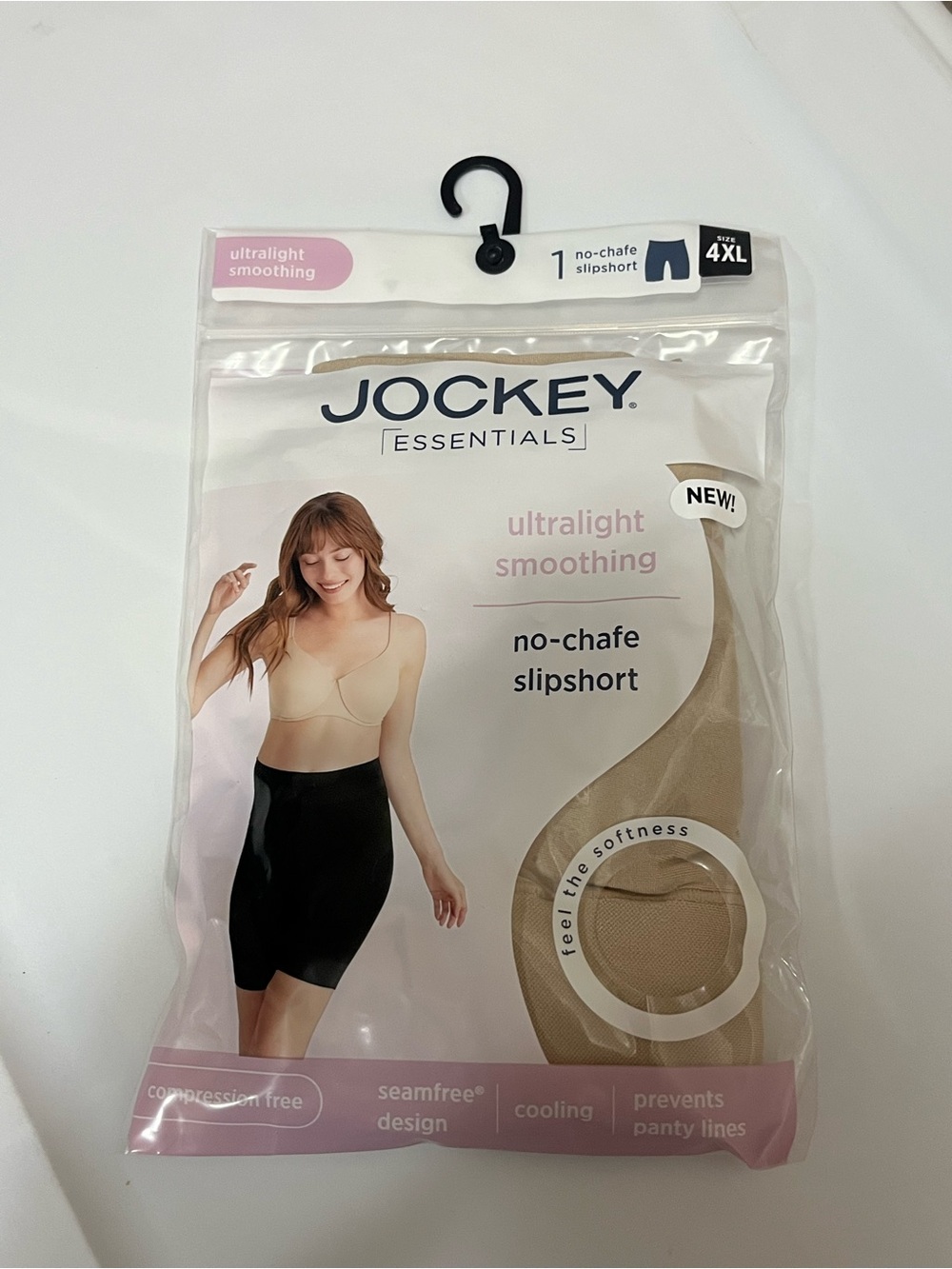Jockey No-Chafe Slipshort – Nude/Tan